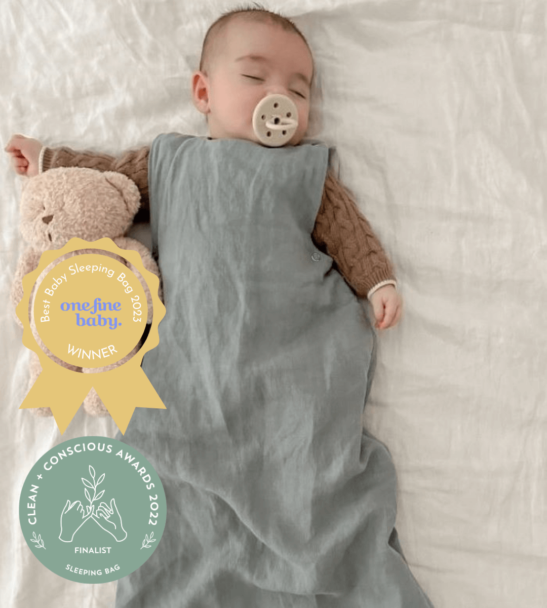 ALL SEASON Merino Wool BABY Sleeping Bag