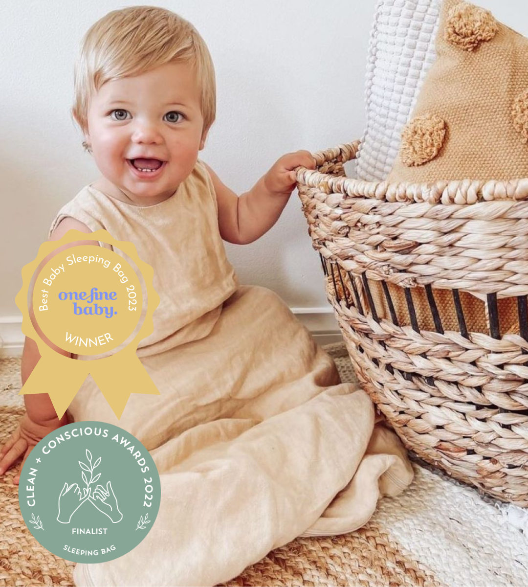 natural fibre sleep sack