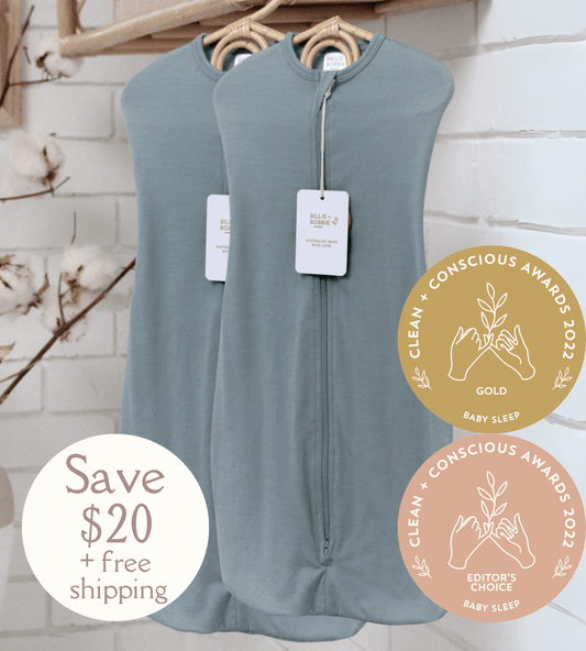 merino swaddle sack set