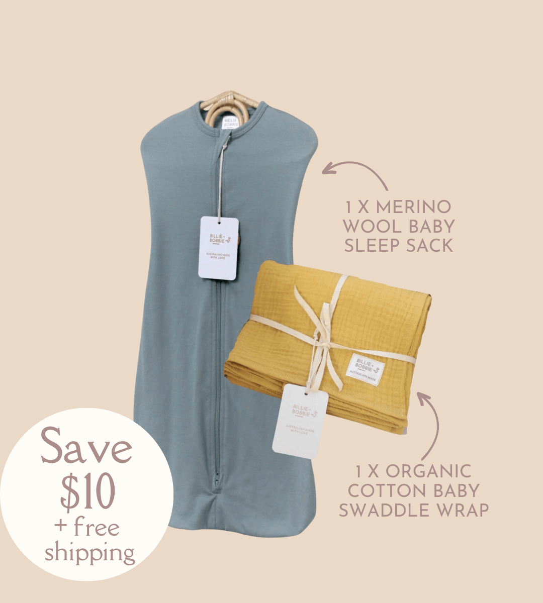 swaddle gift set