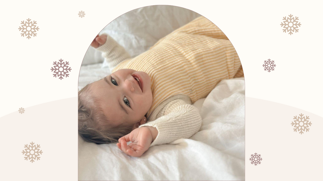 How to dress baby for sleep in winter Billie+Bobbie How to dress baby for sleep in winter Billie+Bobbie