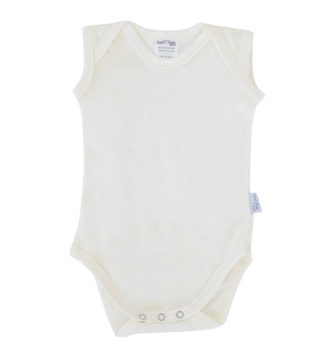 merino baby singlet